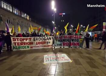 AVRUPA KENTLERİ ROJAVA İÇİN ALANLARA ÇIKTI