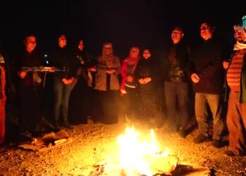 TIL TEMÎRLİ KADINLAR SALDIRI TEHLİKESİNE KARŞI MAHALLELERİNİ KORUYOR