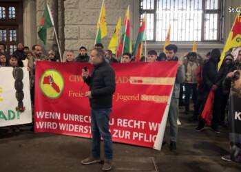 AVRUPA KENTLERİNDE ROJAVA’YA SALDIRILAR PROTESTO EDİLDİ